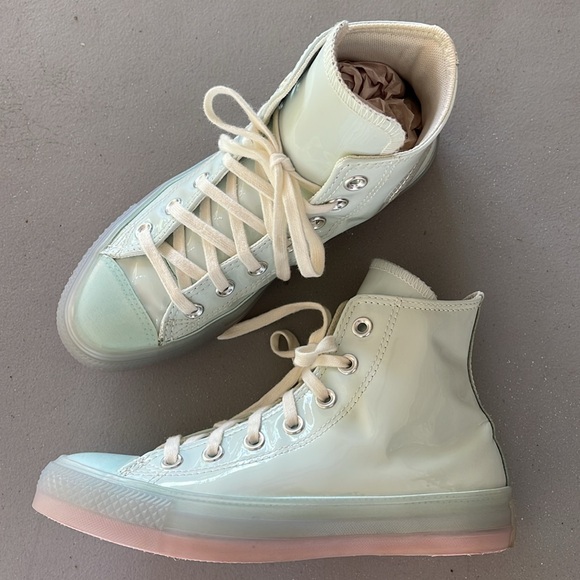 Converse Chuck Taylor All Star High 'Teal Tint Pink Foam' 166447C Women’s Size 6 - Picture 16 of 16